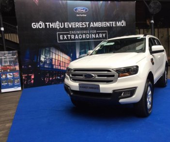 Ford Everest  2.2 Ambiente 4x2 MT 2018 - Bán xe Ford Everest Ambiente 2.2L 2018 (máy dầu, số sàn) nhập Thái, giá 950 triệu (tạm tính), vay 80% LS 0.7%/tháng