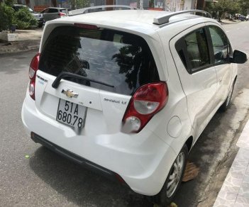 Chevrolet Spark   LT 2013 - Bán Chevrolet Spark LT đời 2013, màu trắng  