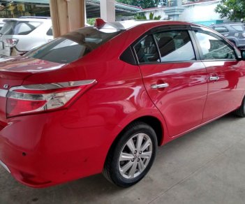 Toyota Vios G AT 2014 - Cần bán xe Toyota Vios G AT năm sản xuất 2014, màu đỏ