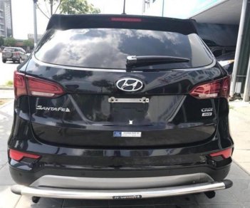 Hyundai Santa Fe 2.2L 4WD 2016 - Cần bán xe Hyundai Santa Fe 2.2L 4WD năm 2016, màu đen