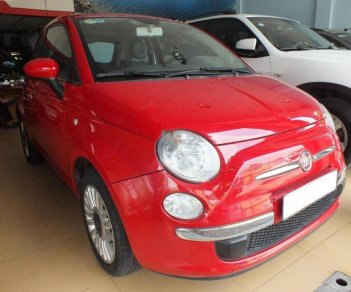 Fiat 500 1.2 2009 - Bán Fiat 500 1.2 đời 2009, màu đỏ, nhập khẩu nguyên chiếc, giá tốt