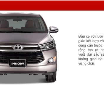 Toyota Innova 2.0G 2018 - Bán Toyota Innova 2.0G 2018 màu bạc - Hỗ trợ trả góp 90%, bảo hành chính hãng 3 năm/Hotline: 0898.16.8118