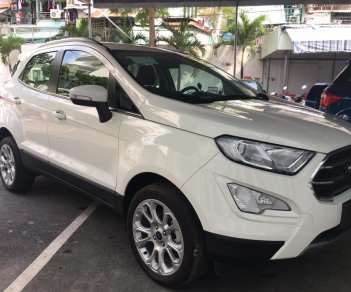 Ford EcoSport 2018 - Bán Ecosport 1.0 Ecoboost màu trắng, 01 xe duy nhất gia ngay