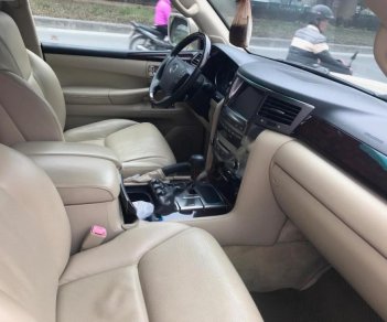 Lexus LX 570 2009 - Cần bán xe Lexus LX 570 sản xuất năm 2009, màu vàng, xe nhập