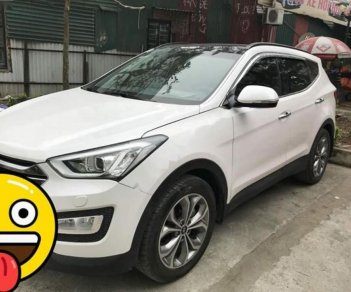 Hyundai Santa Fe 2.4L 2015 - Bán xe Hyundai Santa Fe 2.4L đời 2015, màu trắng, giá 946tr