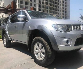 Mitsubishi Triton   2.5 4x4  2012 - Bán ô tô Mitsubishi Triton 2.5 4x4 sản xuất năm 2012, màu bạc, nhập khẩu, giá 372tr