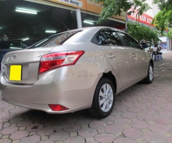 Toyota Vios 1.5E CVT 2016 - Bán ô tô Toyota Vios 1.5E CVT đời 2016, màu vàng số tự động giá cạnh tranh