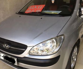 Hyundai Getz 1.1 MT 2010 - Bán Hyundai Getz 1.1 MT 2010, màu bạc, nhập khẩu nguyên chiếc