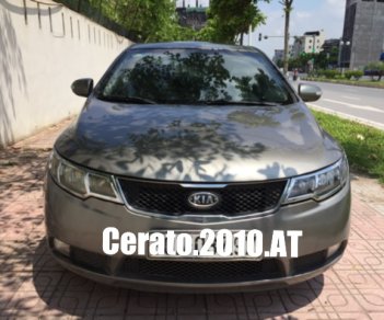 Kia Cerato 2010 - Bán Kia Cerato nhập Hàn Quốc, số tự động, màu ghi xám, Sx cuối 2010, BS HN