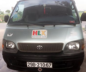 Toyota Hiace 2002 - Cần bán xe Toyota Hiace 2002, màu xanh