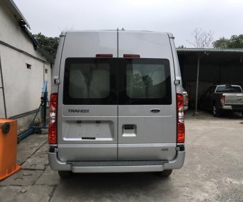 Ford Transit 2018 - Thái Bình Bán Ford Transit bản tiêu chuẩn, sản xuất 2018, màu bạc, xe như mới 100% chưa lăn bánh