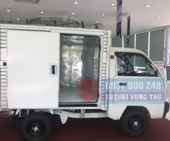 Suzuki Super Carry Truck 2018 - Bán Carry Truck 490kg thùng kín cửa trượt - chạy được giờ cấm
