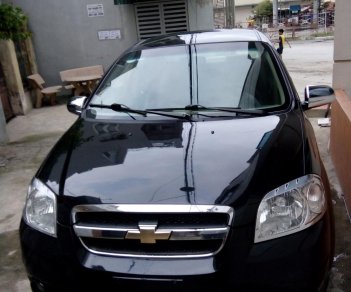 Chevrolet Aveo LX 2014 - Bán xe Chevrolet Aveo 2014 màu đen tại Thanh Hóa