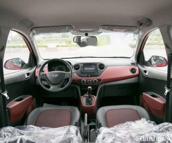 Hyundai Grand i10   1.2AT 2018 - Cần bán xe Hyundai Grand i10 1.2AT năm sản xuất 2018, màu đỏ, 405 triệu