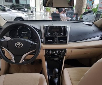 Toyota Vios 1.5 E 2018 - Bán xe Toyota Vios 1.5 E đời 2018, màu trắng, giá chỉ 513 triệu, trả trước 165tr, hỗ trợ vay với lãi suất ưu đãi