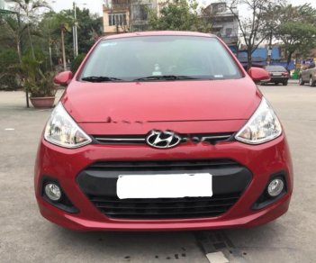 Hyundai Grand i10 1.2 AT   2015 - Cần bán Hyundai Grand i10 1.2 AT năm 2015, màu đỏ, nhập khẩu, giá chỉ 388 triệu