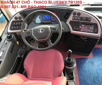 Thaco TB120S 2018 - Giá mua bán 47 chỗ Thaco TB120S, động cơ Weichai mới 2018