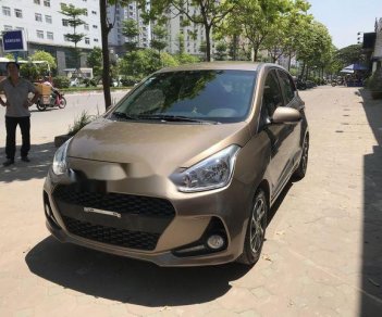 Hyundai Grand i10 2017 - Bán Hyundai Grand i10 đời 2017, màu nâu, giá 408tr