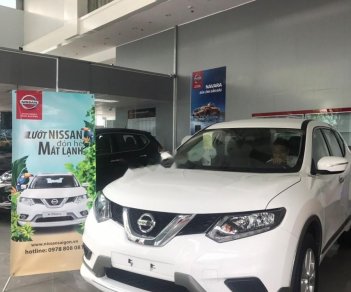 Nissan X trail Mid CVT 2018 - Cần bán xe Nissan X trail Mid CVT sản xuất năm 2018, màu trắng