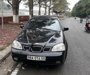 Daewoo Lacetti 2004 - Cần bán xe Daewoo Lacetti năm 2004, màu đen, giá 142tr