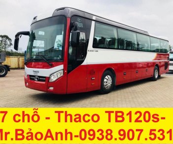 Thaco TB120S  2018 - Cần bán xe 47 chỗ Thaco TB120S dài 12m, hỗ trợ trả góp qua ngân hàng