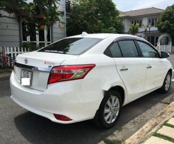 Toyota Vios   E  2016 - Bán Toyota Vios E sản xuất 2016, màu trắng số sàn
