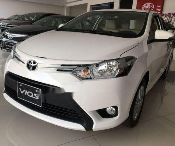 Toyota Vios 2018 - Cần bán Toyota Vios sản xuất năm 2018, màu trắng, giá 493tr