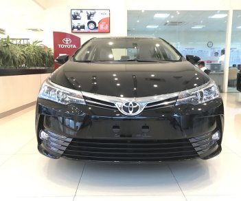 Toyota Corolla altis 1.8E CVT 2018 - Bán Toyota Corolla Altis 1.8E CVT 2018 - màu đen - Hỗ trợ trả góp 90%, bảo hành chính hãng 3 năm/hotline: 0898.16.8118