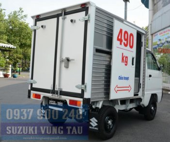 Suzuki Super Carry Truck 2018 - Bán Carry Truck 490kg thùng kín cửa trượt - chạy được giờ cấm