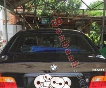 BMW 3 Series 318i 2004 - Cần bán xe BMW 3 Series 318i đời 2004, màu đen, nhập khẩu xe gia đình