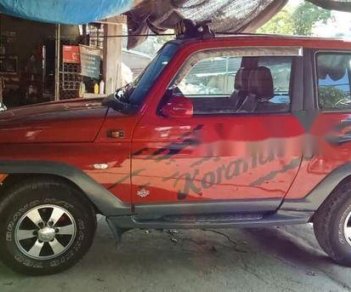 Ssangyong Korando   2002 - Bán Ssangyong Korando năm 2002, màu đỏ