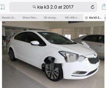 Kia K3 2015 - Chính chủ bán Kia K3 sản xuất 2015, màu trắng
