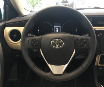 Toyota Corolla altis 1.8E CVT 2018 - Bán Toyota Corolla Altis 1.8E CVT 2018 - màu đen - Hỗ trợ trả góp 90%, bảo hành chính hãng 3 năm/hotline: 0898.16.8118