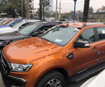 Ford Ranger 2017 - Cần bán Ford Ranger sản xuất 2017, màu nâu, nhập khẩu nguyên chiếc