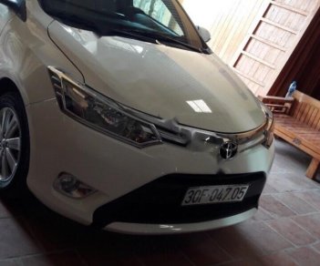 Toyota Vios 1.5E CVT 2017 - Cần bán gấp Toyota Vios 1.5E CVT năm 2017, màu trắng