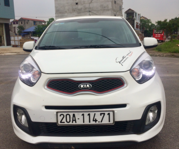 Kia Morning Si 1.25 2015 - Bán Kia Morning Si 1.25 2015, màu trắng