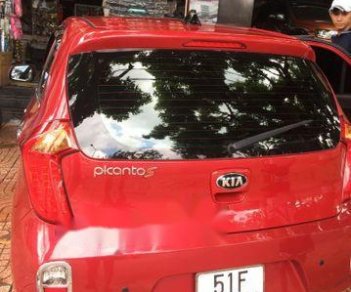 Kia Picanto   S 2014 - Bán ô tô Kia Picanto S đời 2014, màu đỏ số sàn