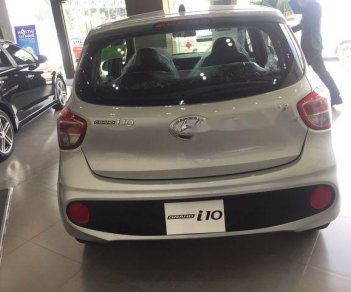 Hyundai Grand i10  1.2 MT 2018 - Cần bán xe Hyundai Grand i10 1.2 MT 2018, màu bạc, giá chỉ 370 triệu