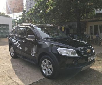 Chevrolet Captiva   2008 - Cần bán lại xe Chevrolet Captiva sản xuất 2008, màu đen xe gia đình, giá 320tr