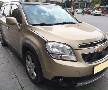 Chevrolet Orlando LT 2018 - Cần bán xe Chevrolet Orlando LT 2018 số sàn, màu vàng cát