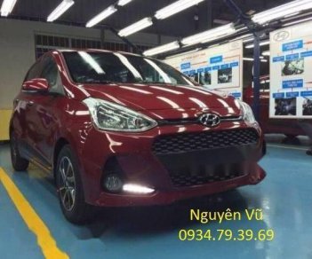 Hyundai Grand i10 2018 - Bán xe Hyundai Grand i10 đời 2018, màu đỏ, 330tr