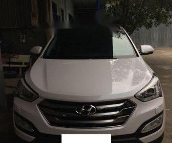 Hyundai Santa Fe 2.2 AT CRDI 4WD 2015 - Bán Hyundai Santa Fe CRDI 4WD sản xuất 2015, màu trắng, giá chỉ 958 triệu
