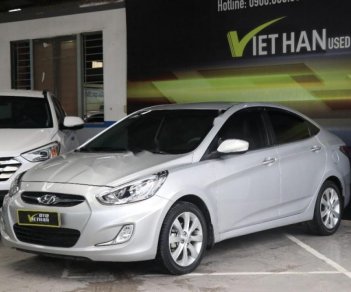 Hyundai Accent 1.4 AT 2013 - Cần bán lại xe Hyundai Accent 1.4 AT năm sản xuất 2013, màu bạc, xe nhập, giá 438tr