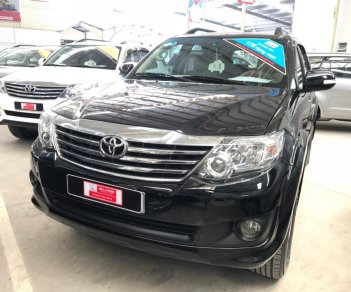 Toyota Fortuner V 4X2 2014 - Bán ô tô Toyota Fortuner V 4X2 sản xuất năm 2014, màu đen, liên hê giá tốt