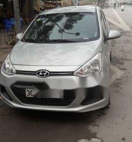 Hyundai Grand i10 2016 - Cần bán xe Hyundai Grand i10 đời 2016, màu bạc chính chủ, 335 triệu