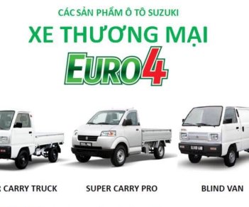 Suzuki Carry Pro  2017 - Bán ô tô Suzuki Carry Pro màn sáo - có băng ghế, xe nhập, vững vàng & êm ái dù lăn bánh trên đường phẳng hay gồ ghề