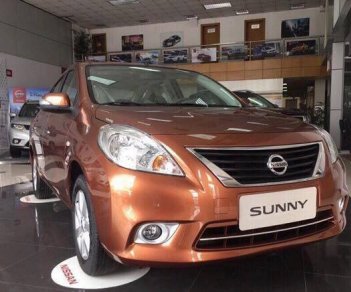 Nissan Sunny 2018 - Cần bán xe Nissan Sunny năm sản xuất 2018, màu nâu, 438 triệu