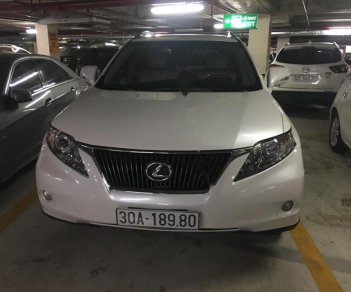 Lexus RX 350 2010 - Cần bán gấp Lexus RX 350 sản xuất 2010, màu trắng, xe nhập chính chủ