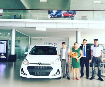 Hyundai Premio 1.0 MT 2018 - Bán xe Hyundai Grand i10 sản xuất 2018, giá 355tr, KM lên đến 25.000.000 hỗ trợ vay 85% giá trị xe. Hotline 0935904141