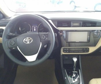 Toyota Corolla altis 1.8G CVT 2018 - Bán Toyota Corolla Altis 1.8G CVT 2018 - màu nâu, bản full option - Xe giao ngay. Hotline: 0898.16.8118